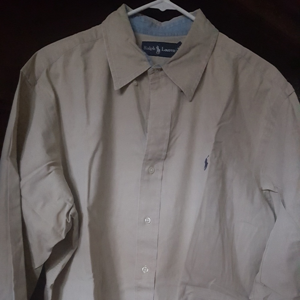 XL Ralph Lauren Shirt, Khaki